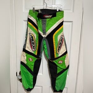 Motocross Pants MSR Size 36 Green Black Mens